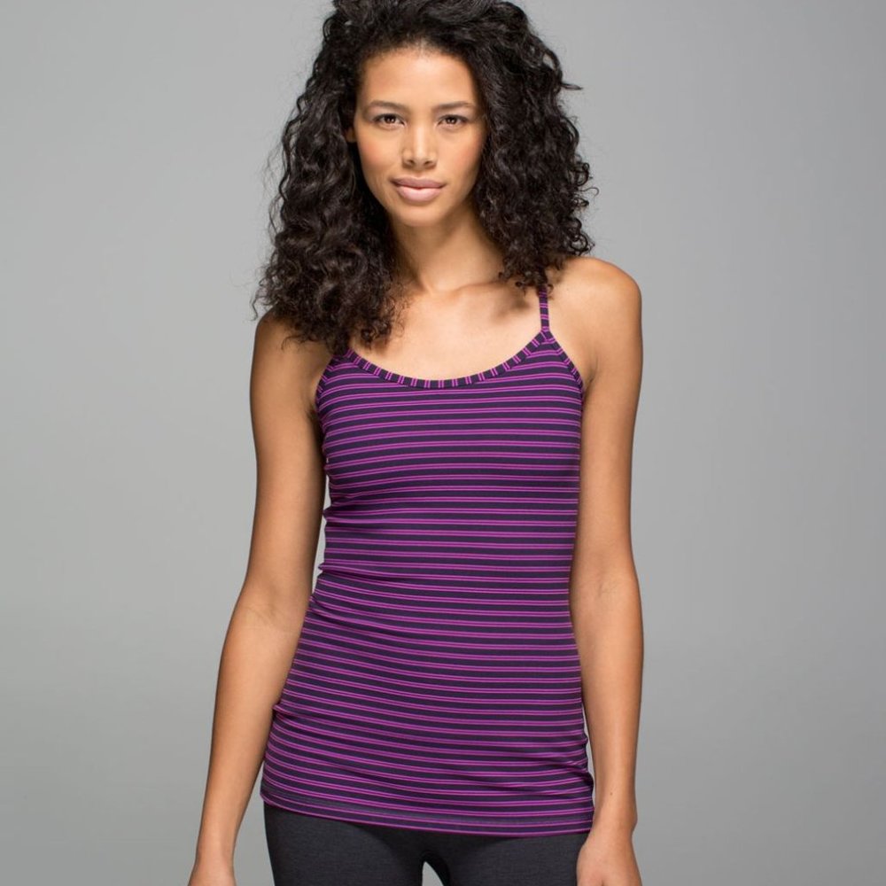Lululemon Purple Power Y Tank